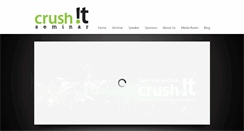 Desktop Screenshot of crushitseminar.com